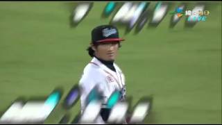 2012 CPBL 台灣大賽 G3 林智勝Nice Play 7局上