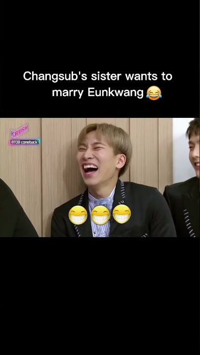 #shorts BTOB changsub sister wanna marry eunkwang