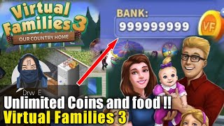 NEW UNLIMITED COINS Virtual Families 3 MOD (✪ω✪)/ screenshot 3