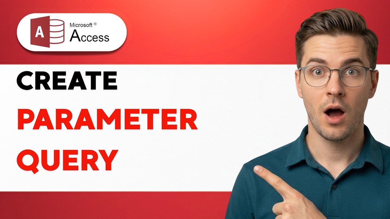 How to Create a Parameter Query in Microsoft Access [2026 Full Guide ...