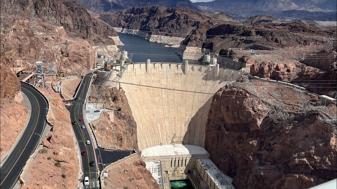 Hoover Dam, Spanning The Arizona-Nevada Border, Is The Most Visited Dam In The World