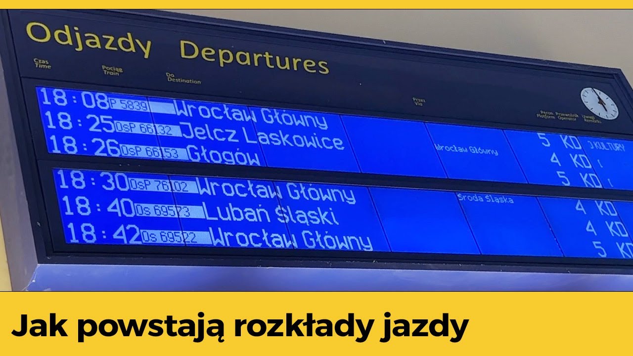 Koleje Dolnośląskie - rozkłady jazdy Q&A