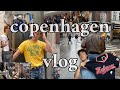 copenhagen vlog - thrifting, vintage, designer shopping