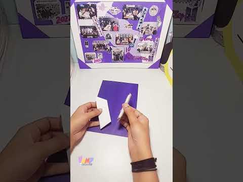 Diy Bts Desk Decor/ Bts Craft / Bts Room Decor #diy #bts #viral #youtubeshorts #btsmerch #shorts