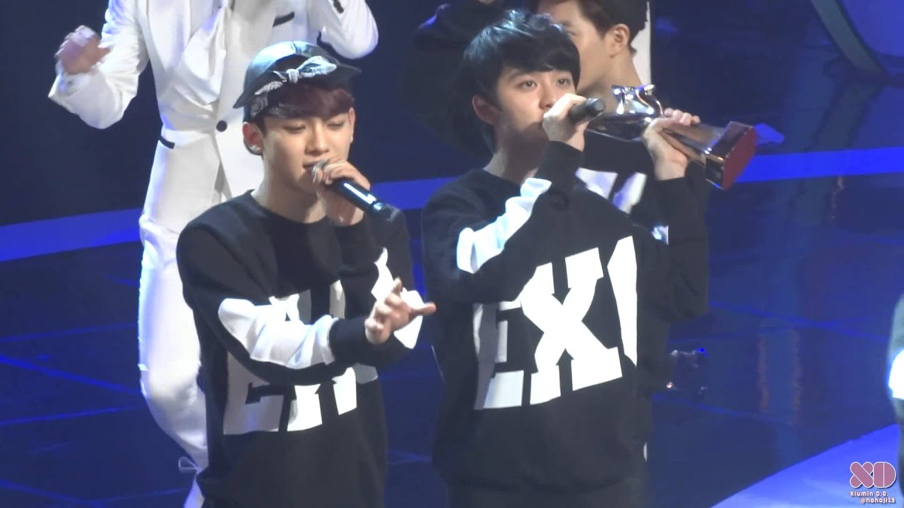 140116 골든디스크시상식 으르렁 앵콜 경수경수