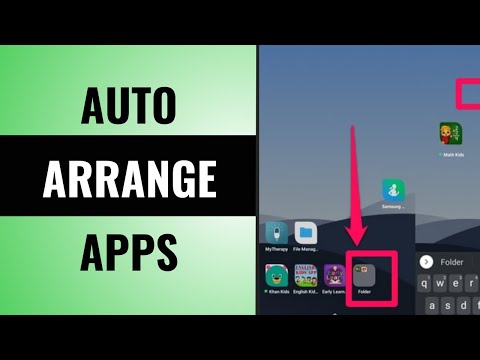 How to Auto Arrange Apps on Android Device