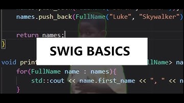 SWIG  - Basics