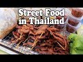 Street Food in Thailand: Thai Breakfast Street Food Tour. Ao Nang Krabi Thailand.