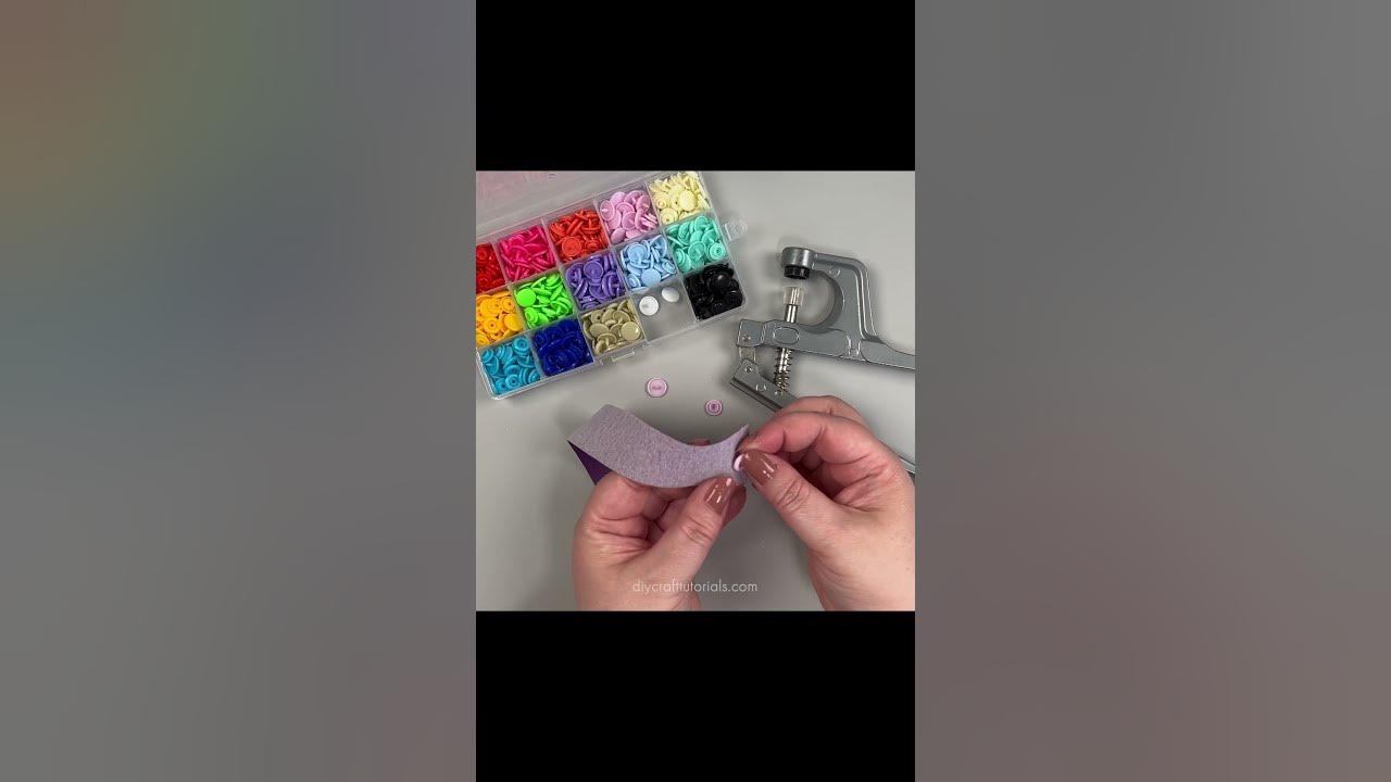Pressing the snap