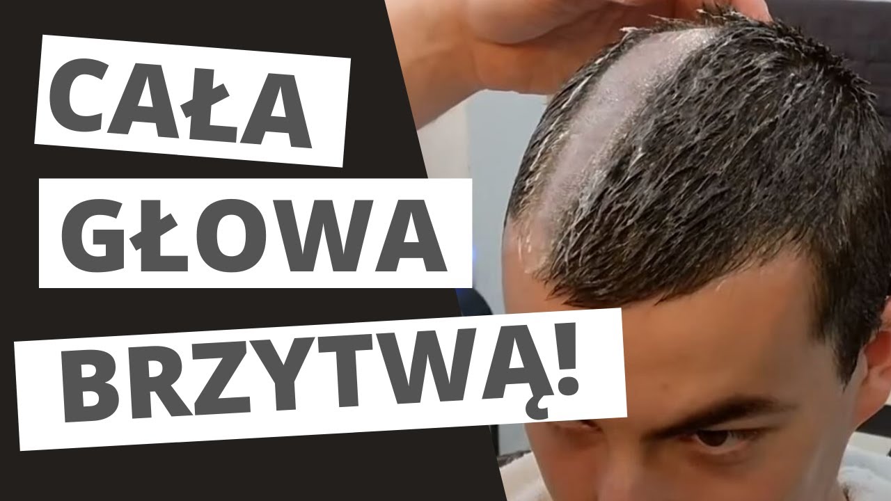 Sylwek - Golenie głowy brzytwą / Warsztat Fryzur Męskich Barbershop