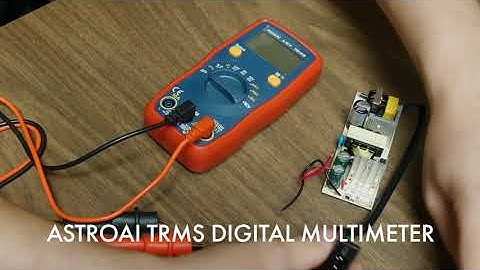 AstroAI 4000 counts True RMS Digital Multimeter