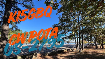 Morse Code POTA Activation at 22 wpm