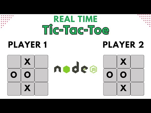 Make a real time multiplayer game | Real time TicTacToe | Socketio Tutorial | Part 1