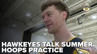 Iowa men's basketball interviews on July 8, 2026