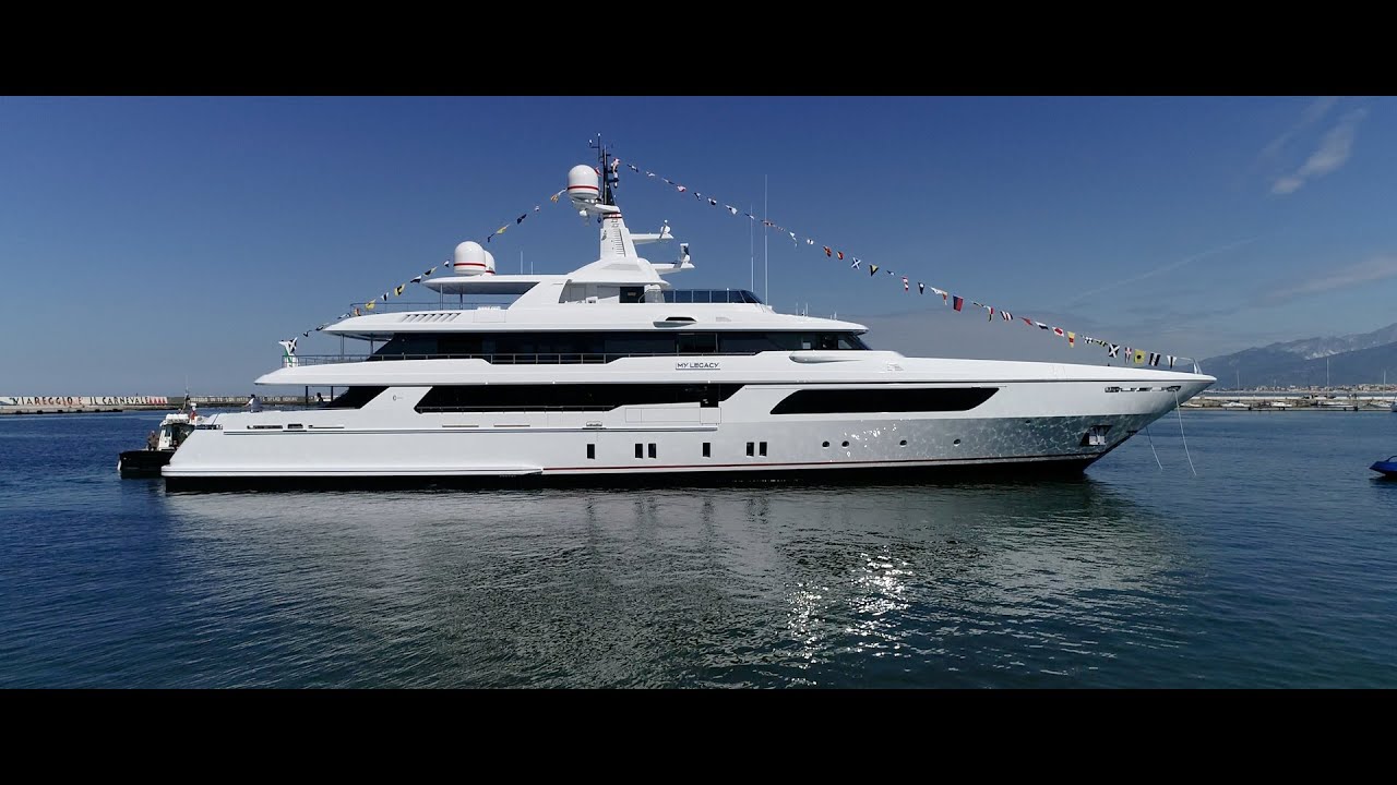 CODECASA 56 – HULL F78 – M.Y. MY LEGACY - Launch Ceremony