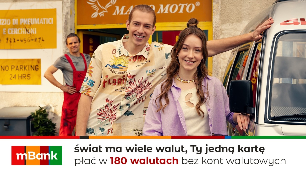 mBank — mBank — Płatności w 180 walutach z kartą Visa (YouTube video ad)
