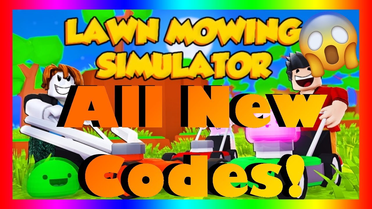  ALL CODES ALL NEW WORKING Lawn Mowing Simulator CODES 2020 ROBLOX Lawn Mowing Simulator 