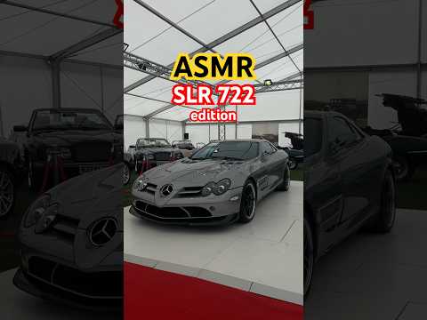 ASMR of £600k Mercedes McLaren SLR 722! Start up at end!💥🎶🔉 #mercedes #mclaren #supercar #shorts