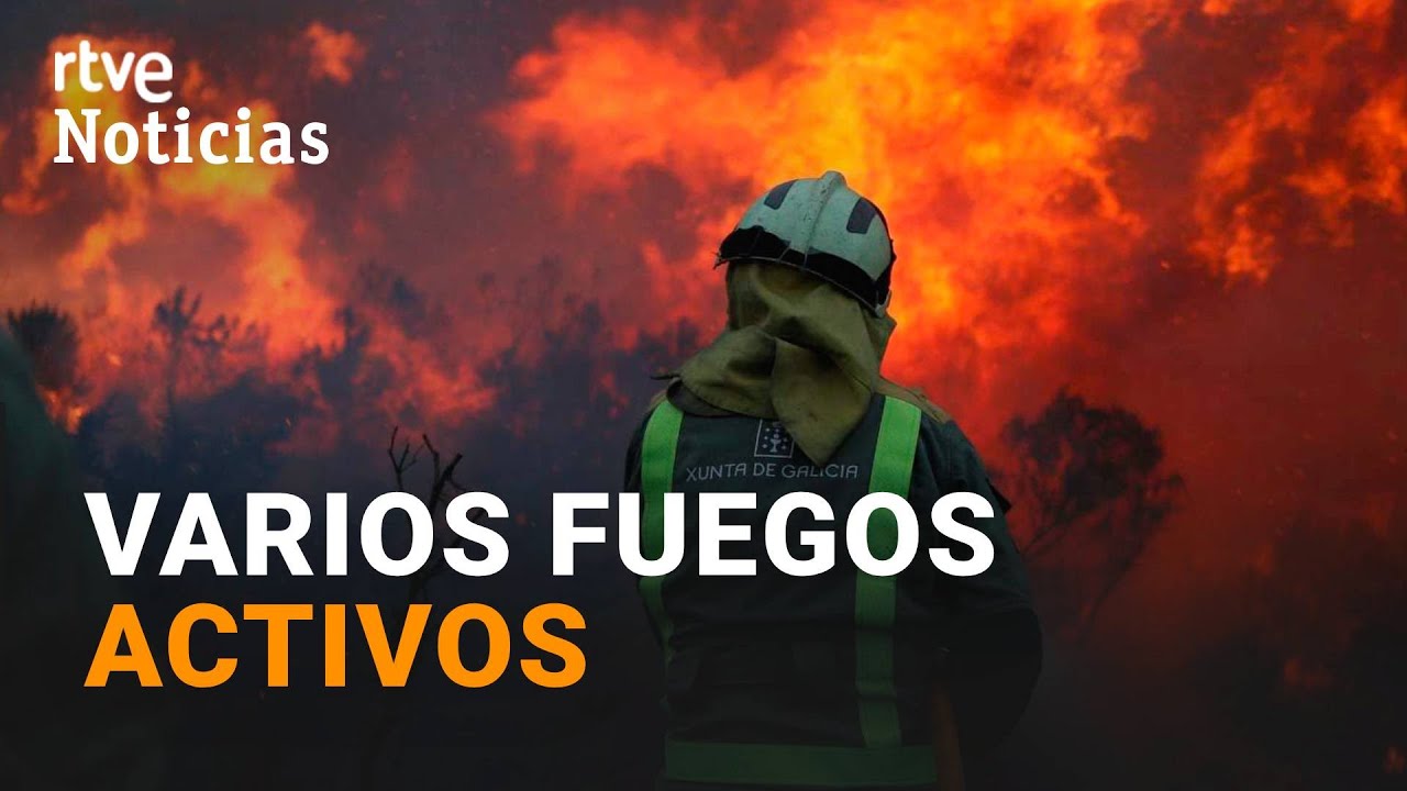 INCENDIOS: Los de BALEIRA y CASTELLÓN, los que MÁS PREOCUPAN, muy PENDIENTES del VIENTO | RTVE