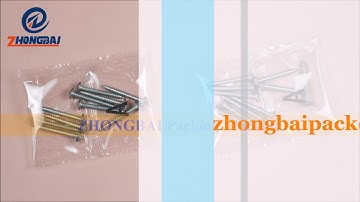 Screw bagging machine with printing system