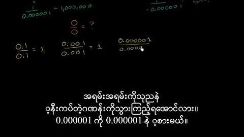 Why Zero divided by zero is undefined   indeterminate