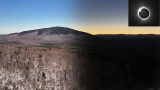 Eclipse shadow sweeps over mountains by Dan Robinson 954 views 2 weeks ago 6 minutes, 50 seconds