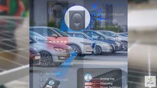 Review - 108dB Car Alarm System, Vehicle Anti-Theft Vibration Sensor Alarm & Red Light, W