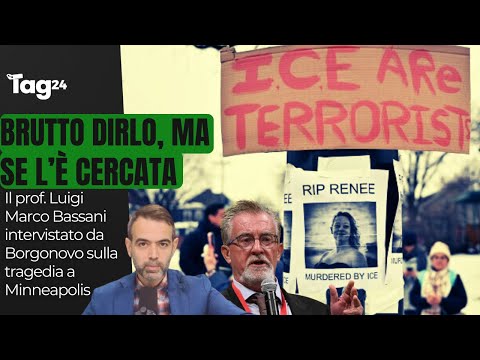 Morte Renee Good a Minneapolis, Luigi Bassani: "Dire che se l'è cercata è brutto ma vero"