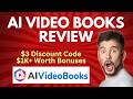 AI VideoBooks Review | Quick DEMO, $3 Discount Code & Bonus