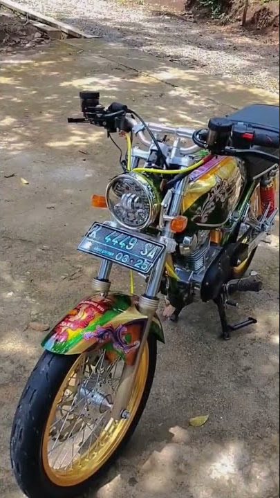 modifikasi gl 100 hedon idamannya kaum hawa #gl100 #gl100inspirasi #gl100racing #glcepek