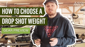 How To Choose A Drop Shot Weight | Tackle Preview