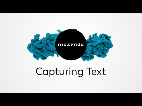 How To Capture Text
