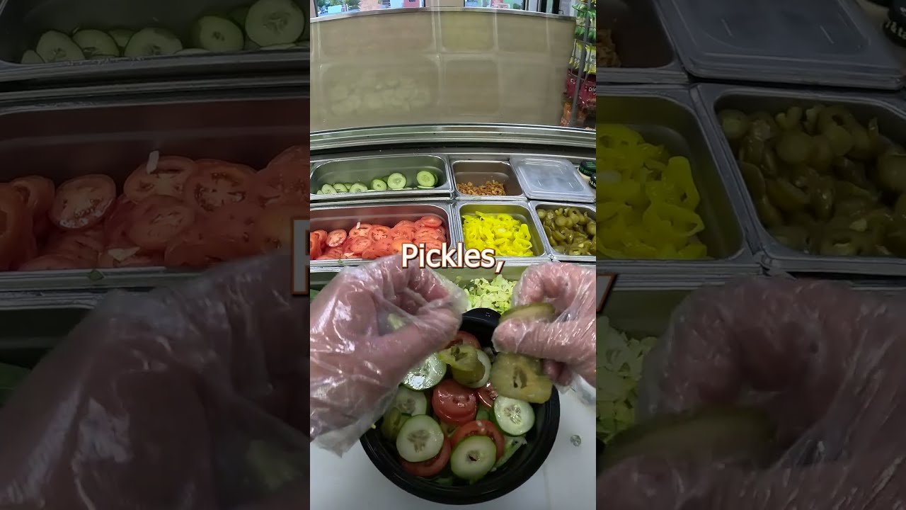 Subway POV How To Make The Club Protein Bowl