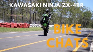 NINJA ZX-4RR I Bike Chats I Wheelie's - Racing - Cruising - 