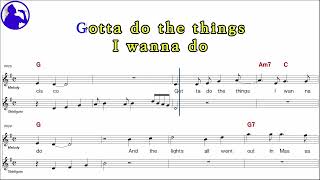 Bee Gees-Massachusetts karaoke sheet music MR for players chord chorus add Ye karaoke