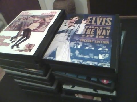 For Travis Robinson My Elvis dvd collection