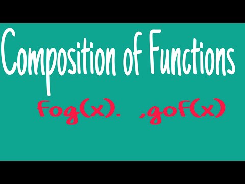 Composition of Functions| Class-12