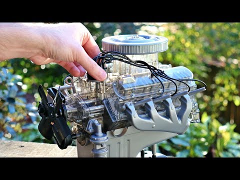 Moteur Ford Mustang V8 K-code 1965 1/3 à monter