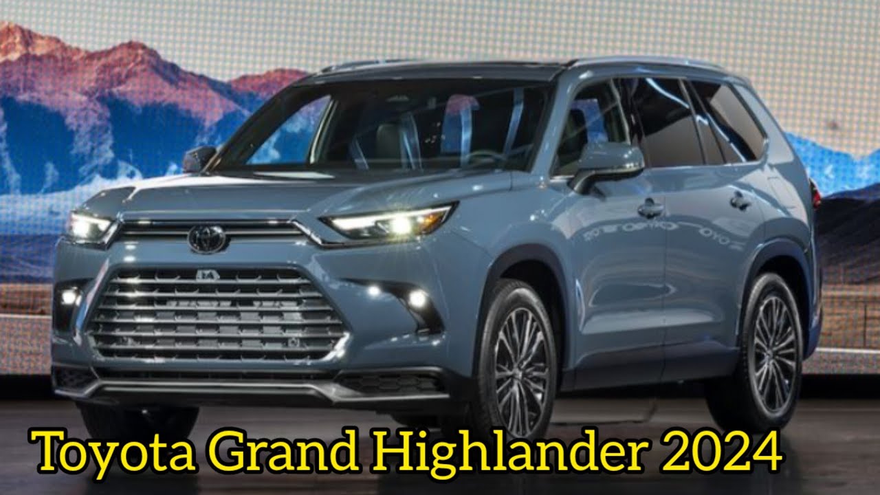 Le VUS familial par excellence : le Toyota Grand Highlander est présenté en  première mondiale