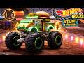 Hot Wheels Monster Truck Stunt Mayhem: Buns of Steel Causes Destruction wherever it Goes in Arena