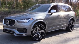 2016 Volvo XC90 T6 R-Design Start Up, Test Drive, and In Depth Review