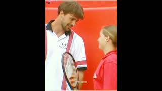 Cute Girl Playing Tennis