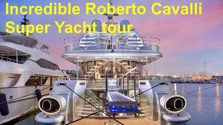 Incredible $10.8 Million Roberto Cavalli Super Yac...