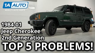 top 5 problems jeep cherokee suv 2nd generation 1984-2001