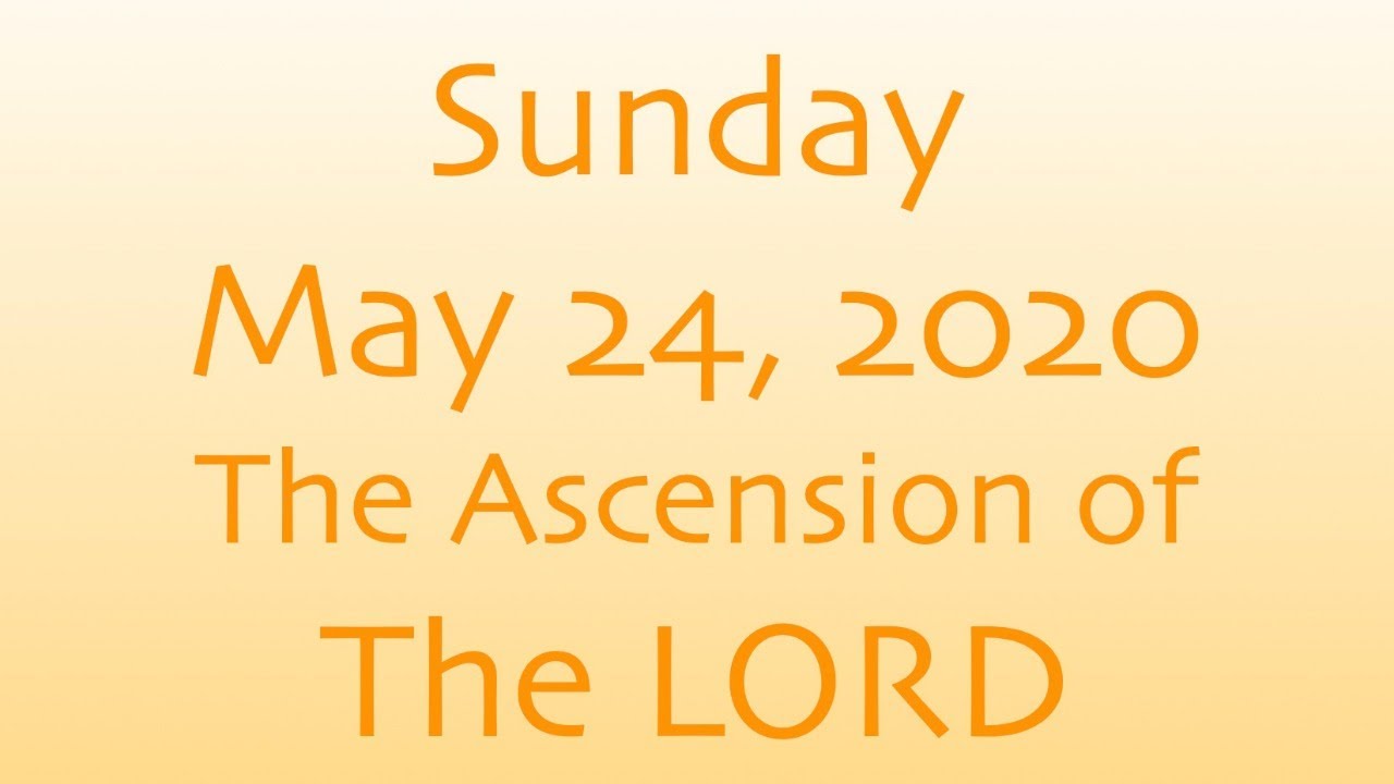 Mass at Nativity in Torrance • Sunday May 24 2020 YouTube