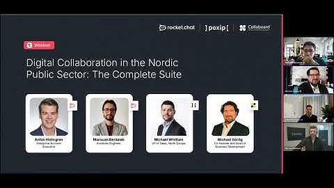 Digital Collaboration in the Nordic Public Sector: The Complete Suite
