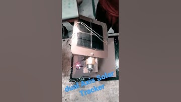 Dual Axis Solar Tracker. (MPPT using LDR)