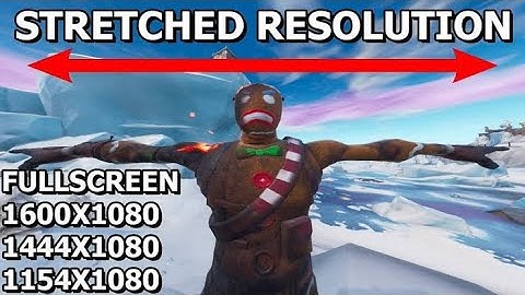 HOW TO GET Stretched Resolution In Fortnite Chapter 2! - Best Custom Resolution!