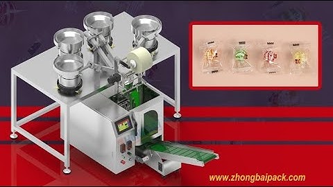 Automatic Candy Counting Packing Machine | Candy Pouch Sachet Packing Machine