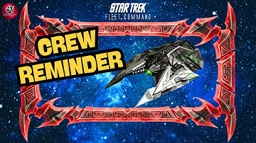 Crew Reminder | How to Play Star Trek Fleet Command | Outside Views STFC